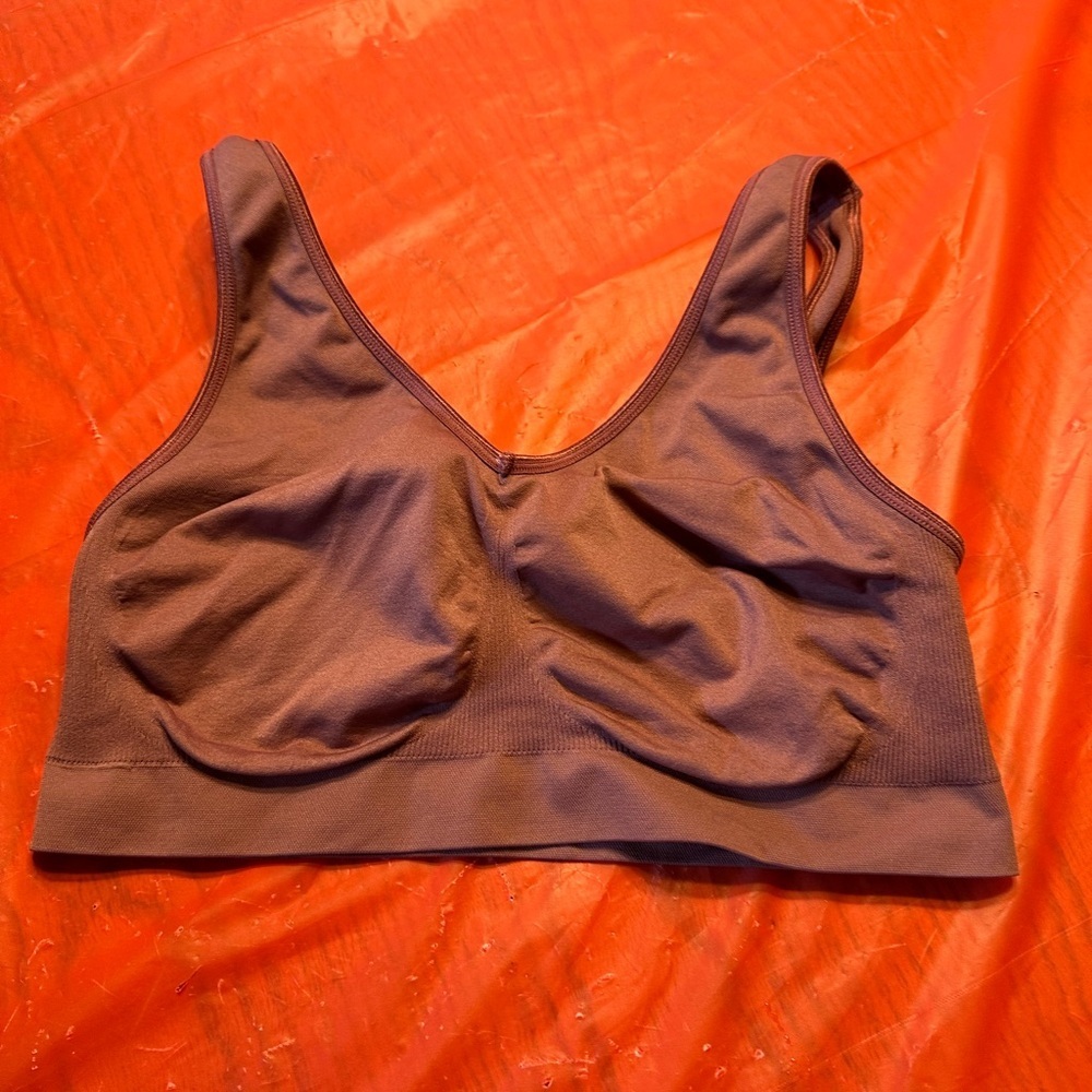 Bali Brown Seamless Sports Bra Intimates